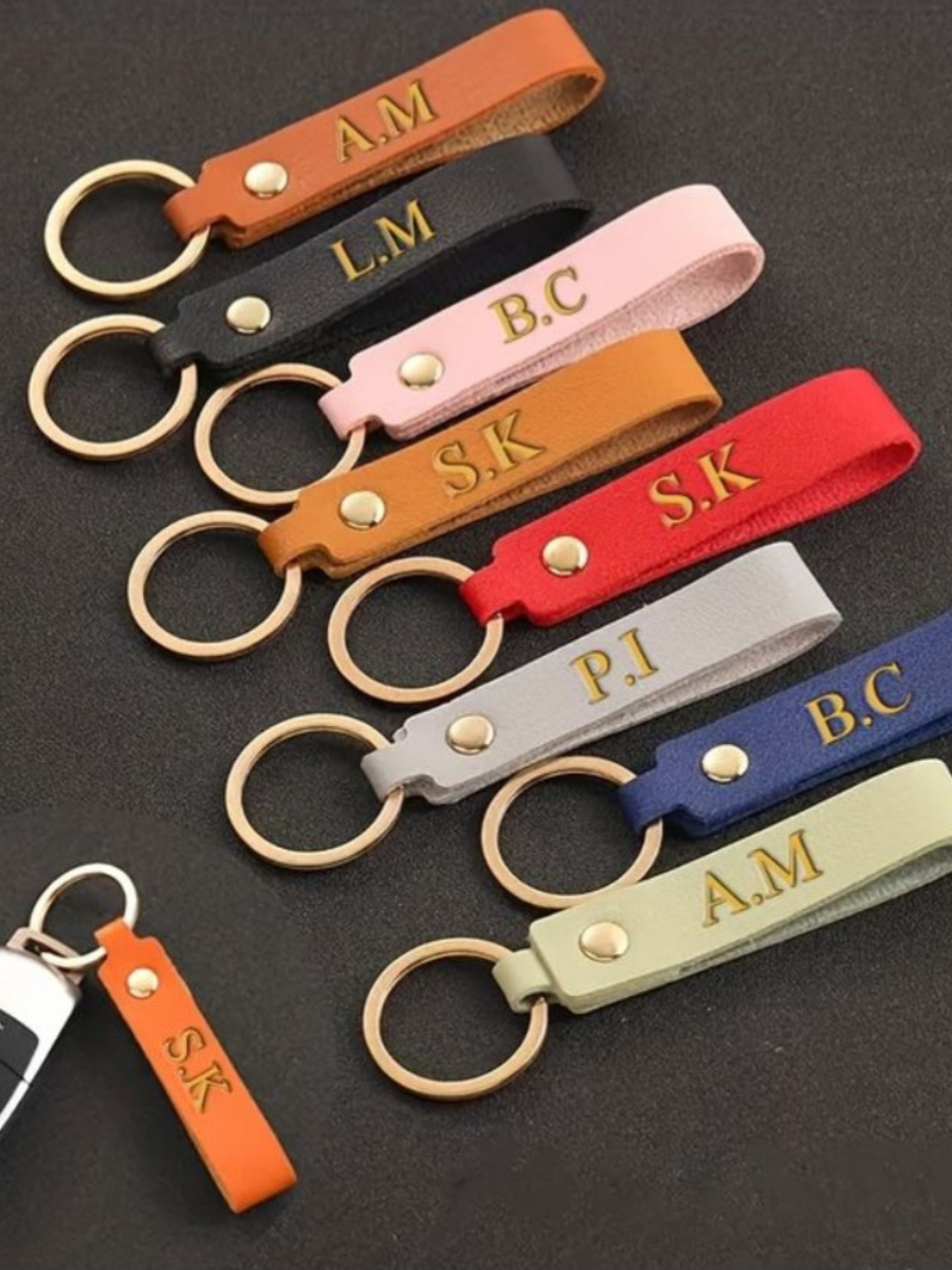 LEATHER KEYCHAIN